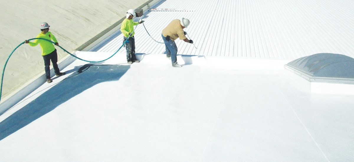 How Roof Coating Extends a Commercial Flat Roof