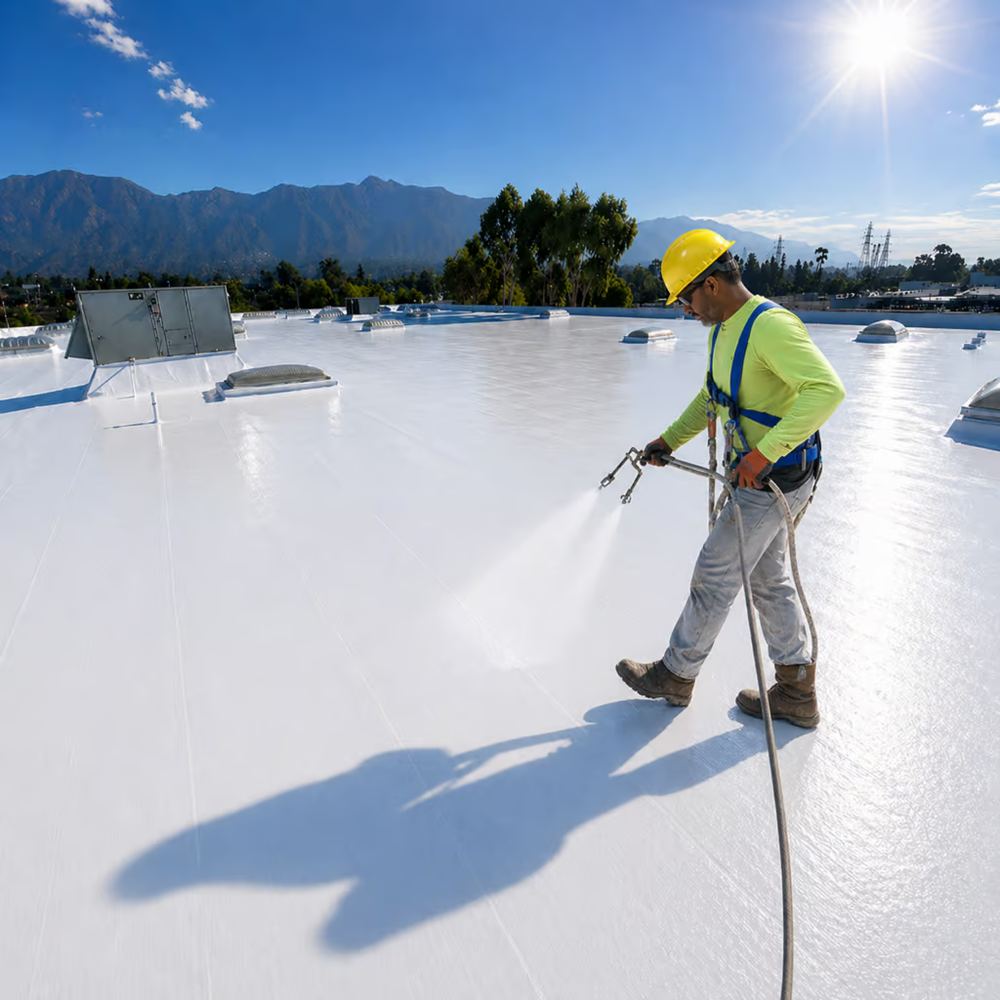 Coating an Occupied Building — Long-Term View
